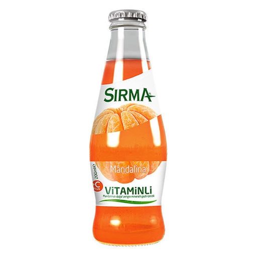 Sırma C+ Mandalina Aromalı Doğal Maden Suyu 200 Ml nin resmi