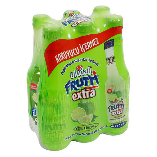 Uludag Frutti Extra 250Ml Yeşil Limon 6'LI nin resmi