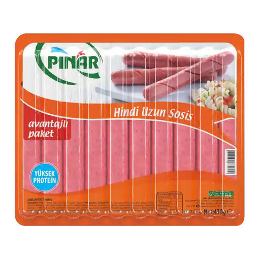 Pınar Hindi Sosis 430 Gr nin resmi