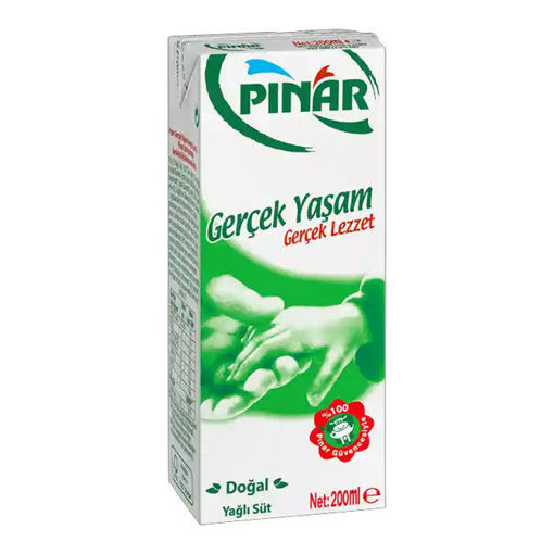 Pınar Süt Sade 200ml nin resmi
