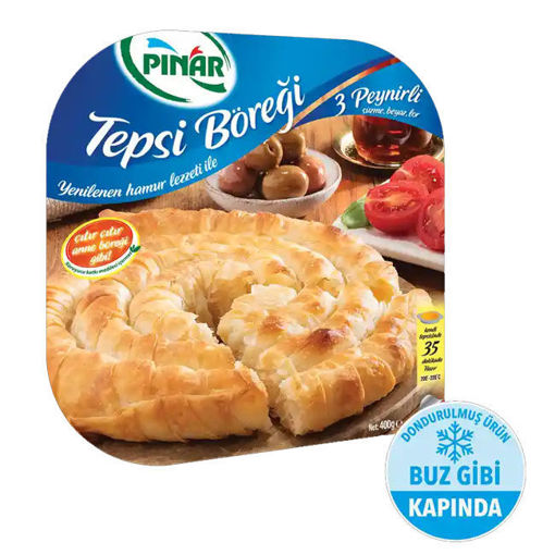 Pınar Peynirli Tepsi Böreği 400 Gr nin resmi