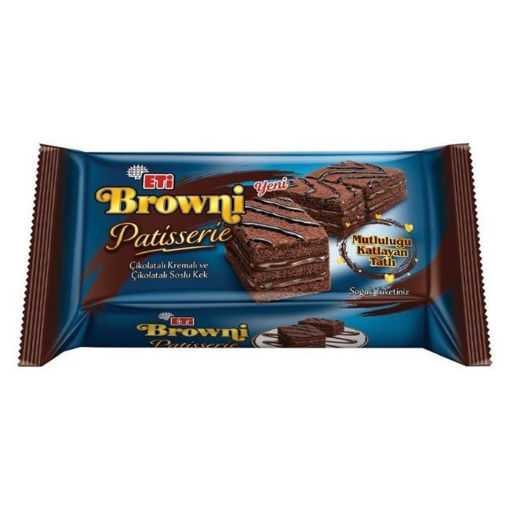 Eti Browni Çikolatalı Soslu Kek 165G nin resmi