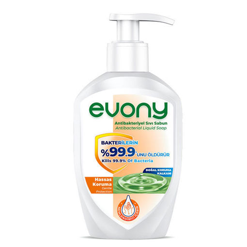 Evony Antibakteriyel Sıvı Sabun Soft Care 300ml nin resmi