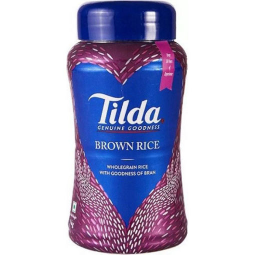 Tilda Kahverengi Basmati Pirinç 1kg nin resmi