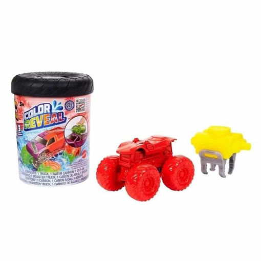 Hot Wheels Monster Trucks Color Reveal nin resmi