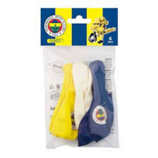 Balon Evi Fenerbahçe Poşet İçi 6Lı Balon nin resmi