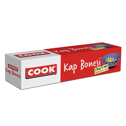 Cook Kap Bonesi 3 Boy 6'lı nin resmi