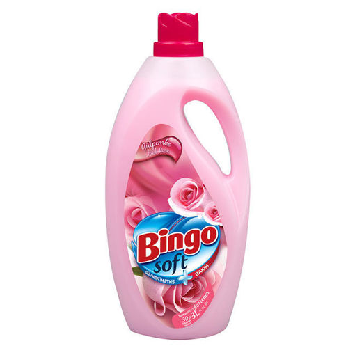 Bingo Soft Yumuşatıcı Gülpembe 3L nin resmi