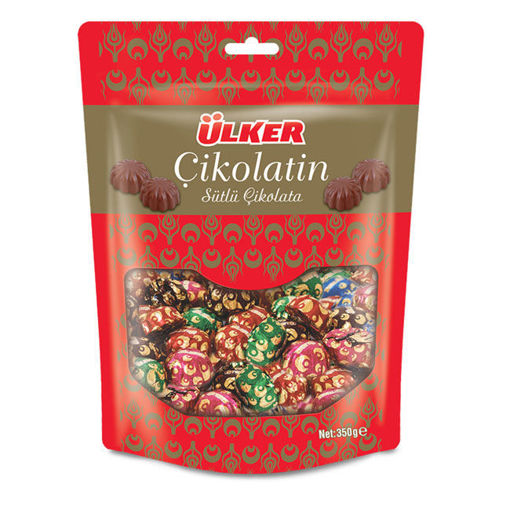 Ülker Çikolatin Sütlü Çikolata İkramlık 350gr nin resmi