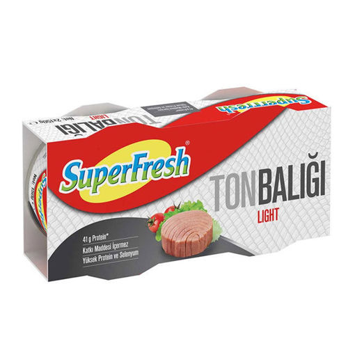 Superfresh Ton Balığı Lıght 2x150 Gr nin resmi