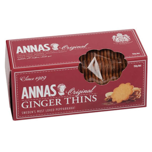 Anna'S Zencefilli Bisküvi 150gr nin resmi
