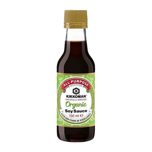 Kikkoman Organik Soya Sos 150ml nin resmi
