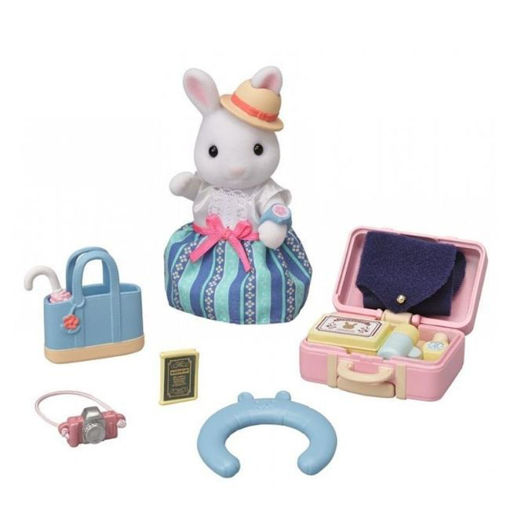 Weekend Travel Set -Snow Rabbit Mother Esf5641 nin resmi