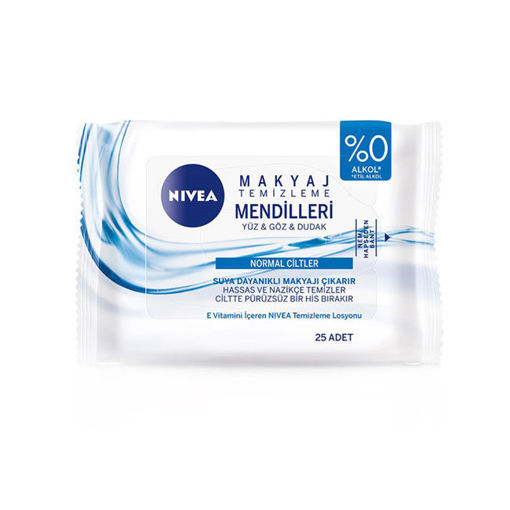 Nivea Makyaj Temizleme Mendilleri Normal Ciltler 25 Adet nin resmi