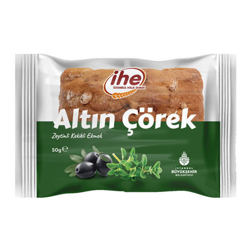 İhe Altın Çörek Zeytinli Kekikli 50 gr nin resmi