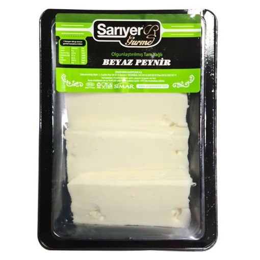 Sarıyer Gurme Beyaz Peynir Dilimli 150Gr nin resmi