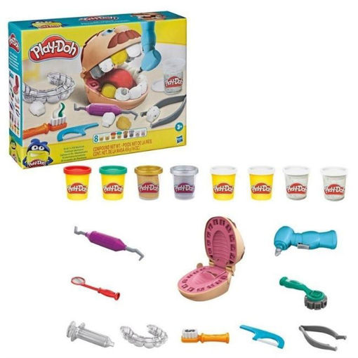 Hasbro Play-Doh Dişçi Seti nin resmi
