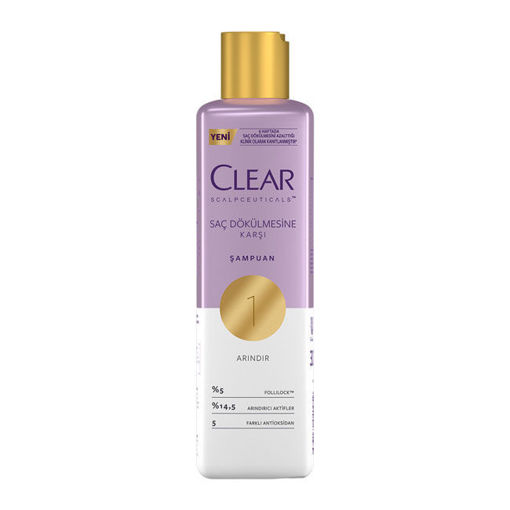 Clear Scalpceuticals Saç Bakım Şampuanı Saç Dökülmesine Karşı 300 ml nin resmi