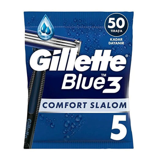 Gillette Blue3 Comfort Slalom Tıraş Bıçağı 5'Li nin resmi