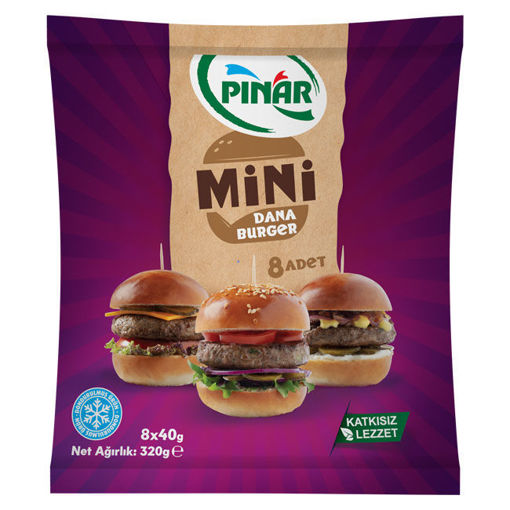 Pınar Burger Mini 320Gr nin resmi