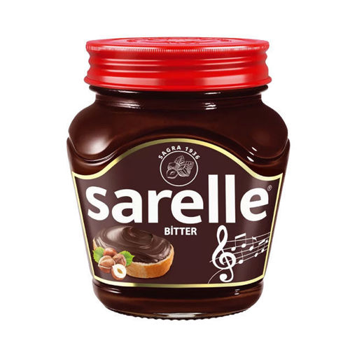 Sarelle Bitter Çikolatalı Kakaolu Fındık Ezmesi 350gr nin resmi