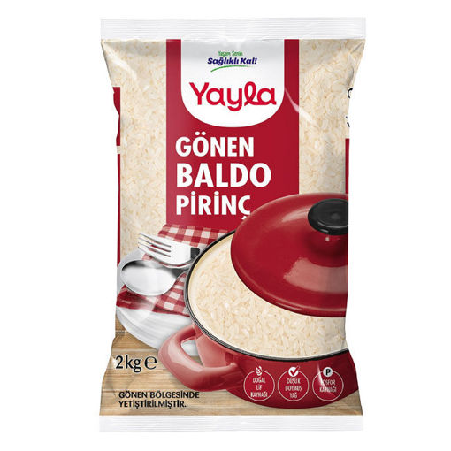 Yayla Baldo Pirinç 2 Kg nin resmi