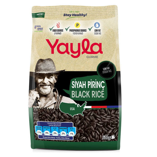 Yayla Gurme Siyah Pirinç 500 Gr nin resmi