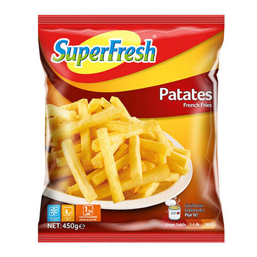 Superfresh Patates 450 Gr nin resmi