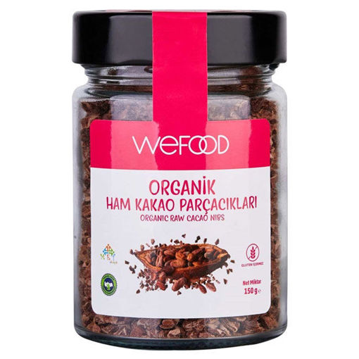 Wefood Organik Ham Kakao Parçacıkları 150 Gr nin resmi