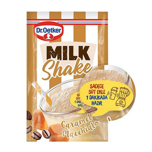 Dr Oetker Milkshake Caramel Macchiato 18gr nin resmi