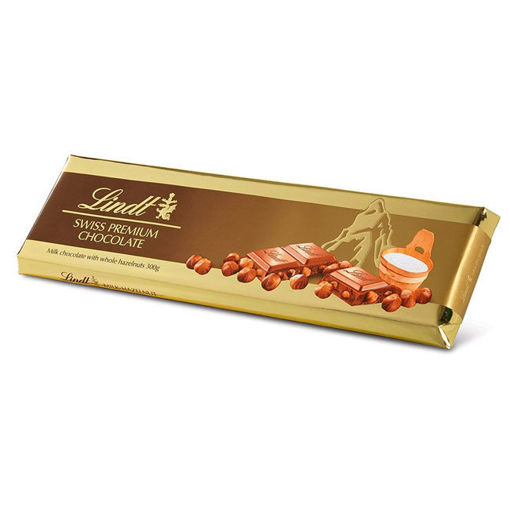 Lindt Milk Hazelnut Gold Rainsin Çikolata 300 Gr nin resmi