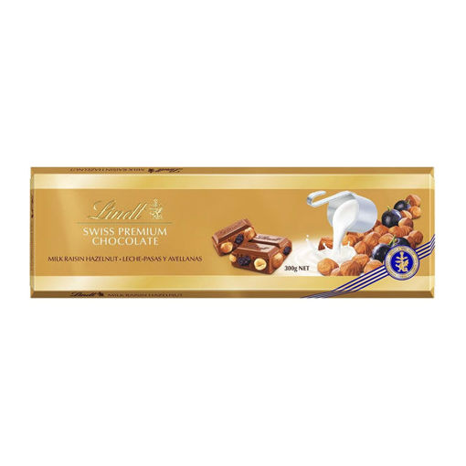 Lindt Gold Milk Hazelnut 300Gr nin resmi