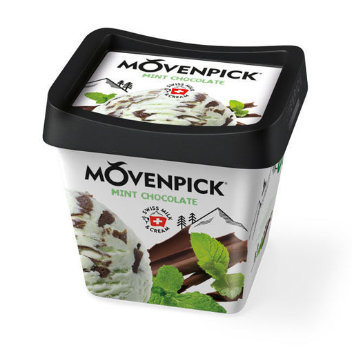 Mövenpick Nane Aromalı Çikolatalı Dondurma 500 Ml nin resmi