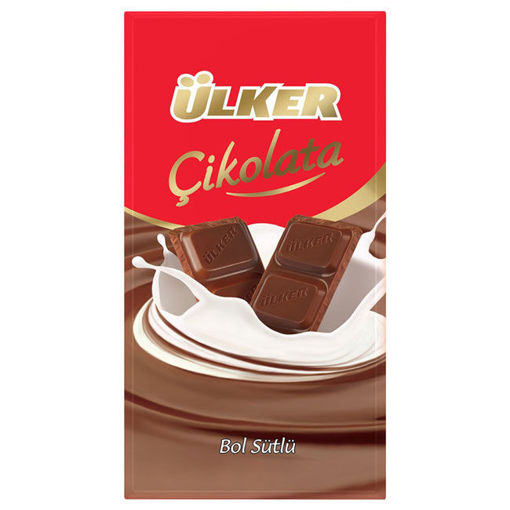 Ülker Tablet Çikolata Sütlü 70 Gr nin resmi