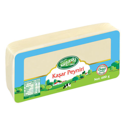 Sütaş Kaşar Peyniri 600gr nin resmi