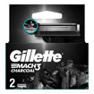 Gillette Mach3 Charcoal Yedek Bıçak 2 li nin resmi