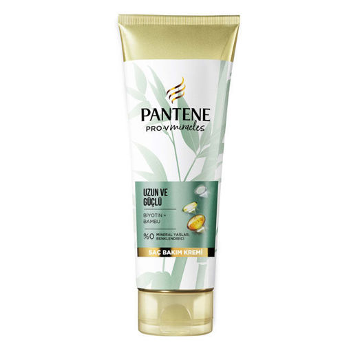 Pantene Uzun ve Güçlü Saç Bakım Kremi, Bambu ve Biyotinli 275ml nin resmi