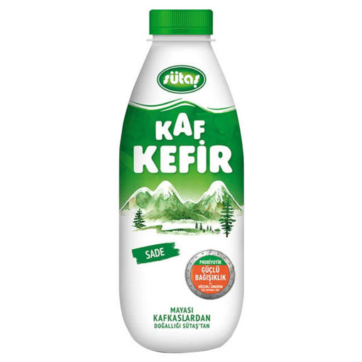 Sütaş Kaf Kefir Sade 1lt nin resmi