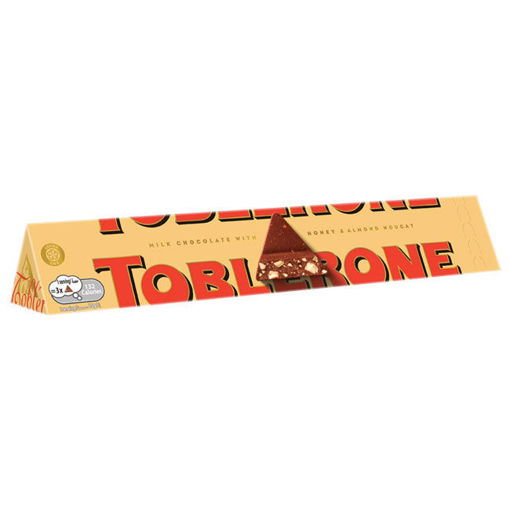 Toblerone Sütlü Çikolata 100 Gr nin resmi