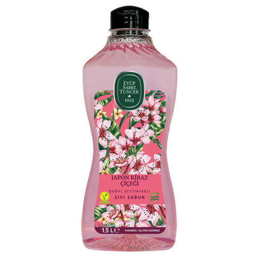 Eyüp Sabri Tuncer Japon Kiraz Çiçeği Sıvı Sabun 1.5 lt nin resmi