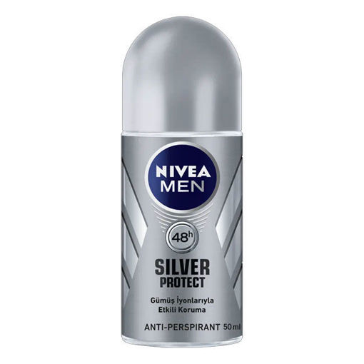Nivea Rollon Silver Protecet Erkek 50ml nin resmi