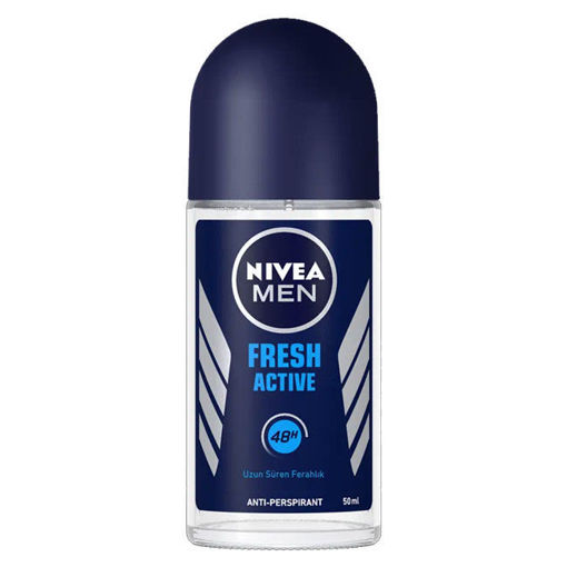 Nivea Men Fresh Active Roll-On Erkek 50ml nin resmi