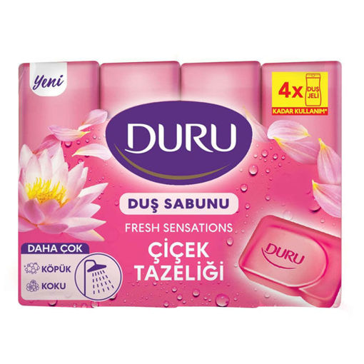 Duru Fresh Duş Sabunu Çiçek Tazeliği 4X150 Gr nin resmi