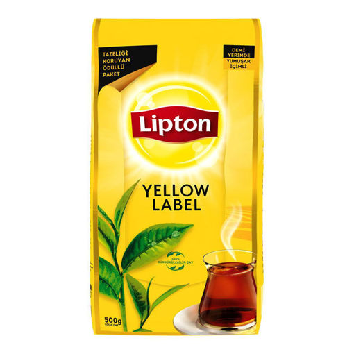 Lipton Yellow Label Dökme Çay 500 Gr nin resmi
