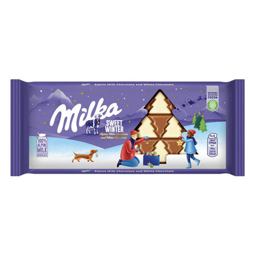 Milka Yılbaşı Çikolatası 100gr nin resmi