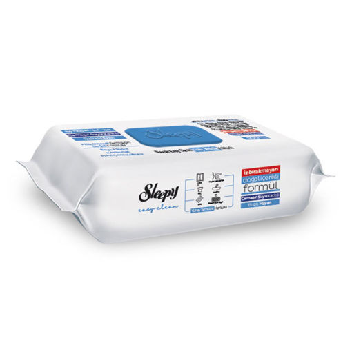Sleepy Easy Clean Yüzey Temizlik Havlusu Çamaşır Sulu 100 Yaprak nin resmi