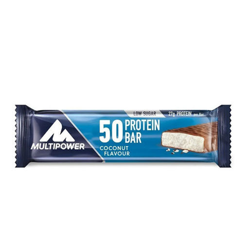 Multipower %50 Protein Bar 50 g Hindistan Cevizi nin resmi