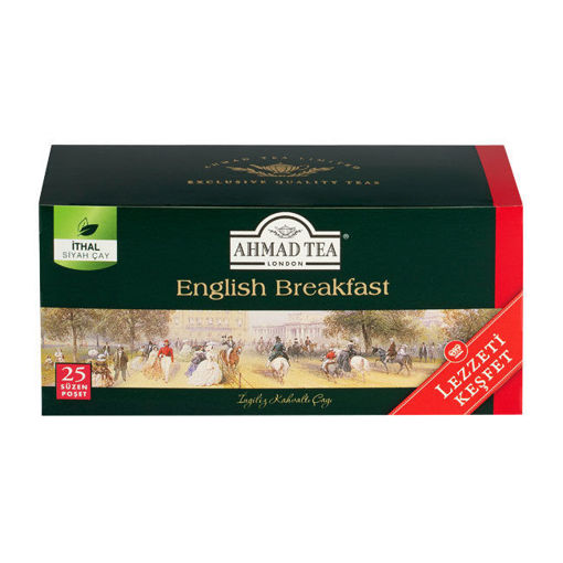 Ahmad Tea Bardak Poşet Çay English Breakfast 50Gr 25'li nin resmi