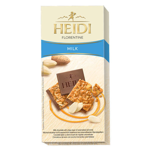 Heidi Florentine Sütlü Çikolata 100 Gr nin resmi