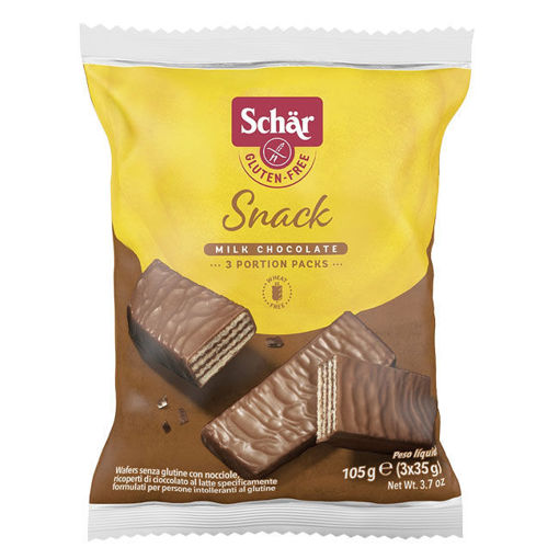 Schar Glutensiz Çikolata Fındıklı Gofret 3x 35gr nin resmi